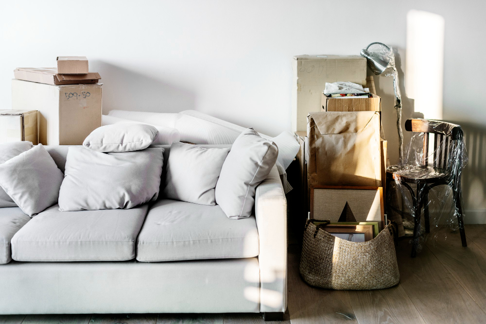 Sofa in a room